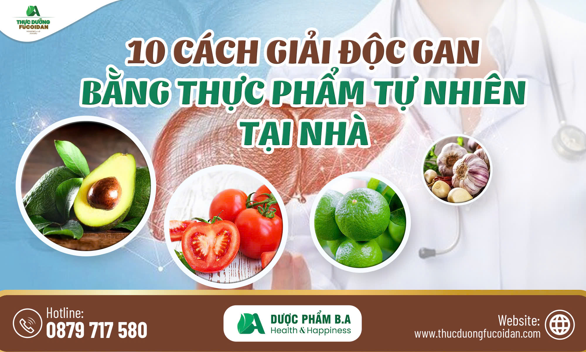 10 Cách Giải Độc Gan Bằng Thực Phẩm Tự Nhiên Tại Nhà Hiệu Quả